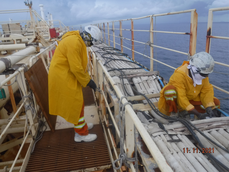 Industrial Marine Worksite Operations