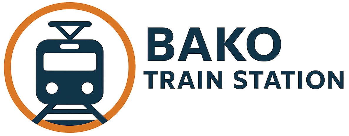 Bako Train Station Logo